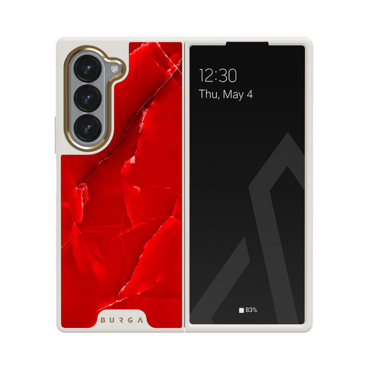 Wild Blaze - Red Samsung Galaxy Z Fold 6 Case