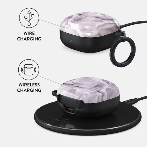 Black Currant - Samsung Galaxy Buds FE Case 3