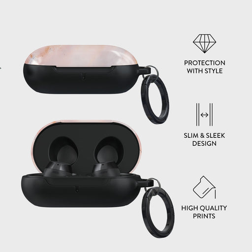 Morning Sunshine - Pastel Marble Samsung Galaxy Buds Plus Case 4