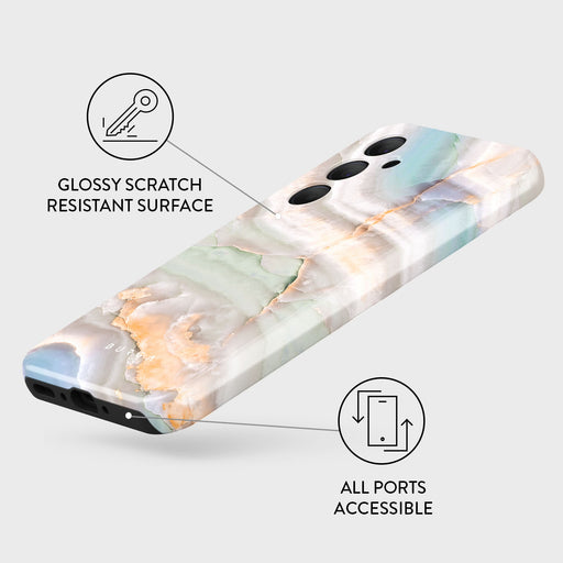 Pastel Hues - Colorful Marble Samsung Galaxy A35 Case 3