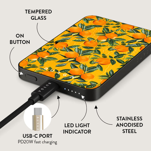 Orange Lemonade - Magnetic Power Bank 5