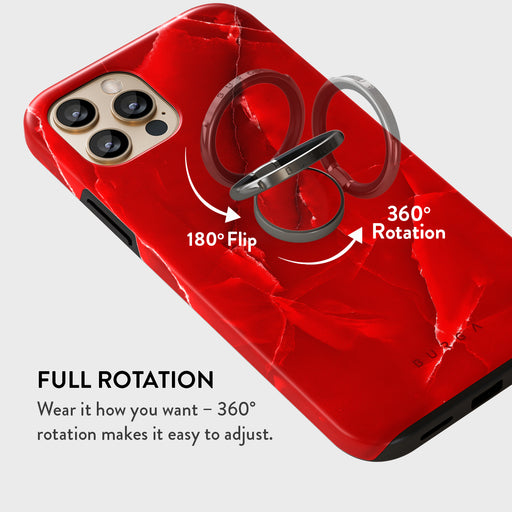 Wild Blaze - Red Adhesive Ring Holder 3