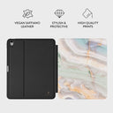 Pastel Hues - Colorful Marble iPad Air 13 (7th/6th Gen) Case 3