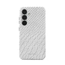 Glacial Desert - White Snakeskin Samsung Galaxy S25 Case 1