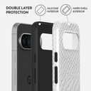 Glacial Desert - White Snakeskin Google Pixel 9 Case 2