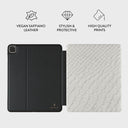 Glacial Desert - White Snakeskin iPad Pro 12.9 (6th/5th Gen) Case 3