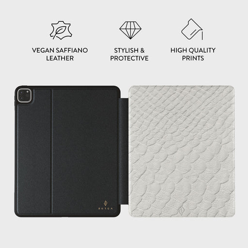 Glacial Desert - White Snakeskin iPad Pro 12.9 (6th/5th Gen) Case 3