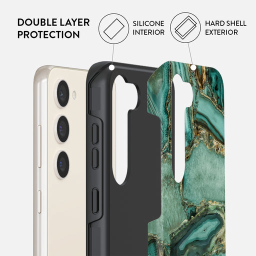 Ubud Jungle - Turquoise Samsung Galaxy S23 Case 6