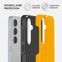 Canary Yellow - Snake Skin Samsung Galaxy S24 Plus Case 6