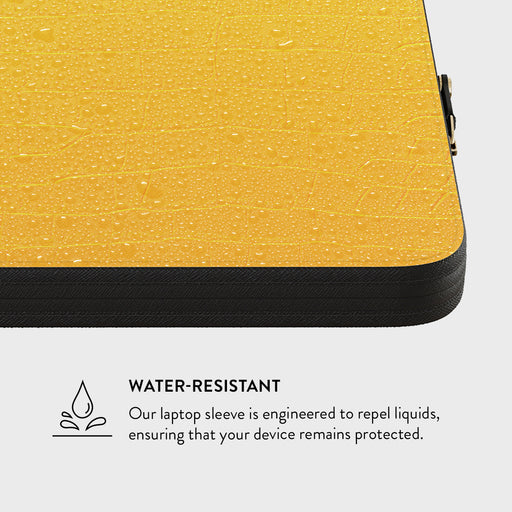 Canary Yellow - Snake Skin Laptop Sleeve 10