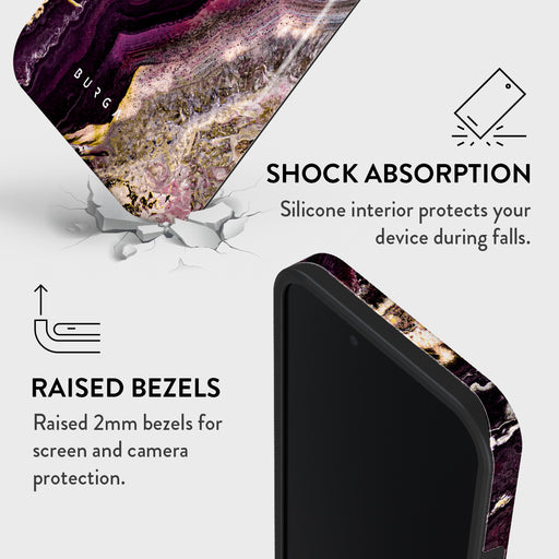 Purple Skies - Marble iPhone 16e Case 4