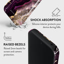 Purple Skies - Marble Google Pixel 9a Case 4
