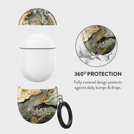 Northern Lights - Marble Google Pixel Buds Pro 2 Case 2