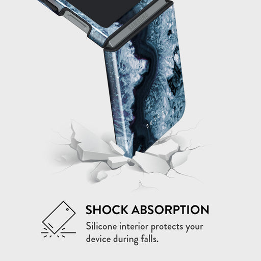 Frozen Lake - Gray Marble Samsung Galaxy Z Flip 6 Case 4