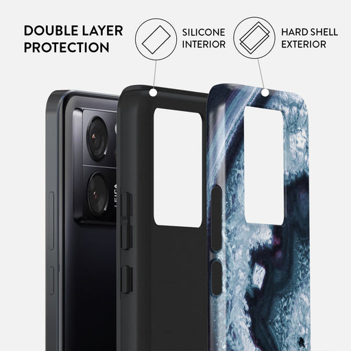 Frozen Lake - Gray Marble Xiaomi 13T Case 2