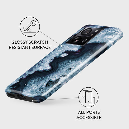 Frozen Lake - Gray Marble Xiaomi 13T Case 3