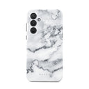 White Winter - Classy Marble Samsung Galaxy A35 Case 1