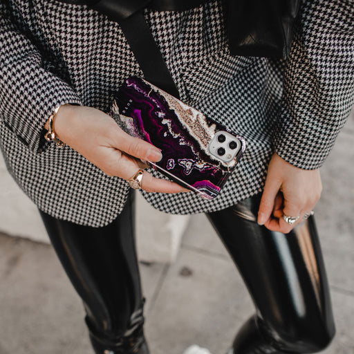 Purple Skies - Marble Samsung Galaxy S23 FE Case 8