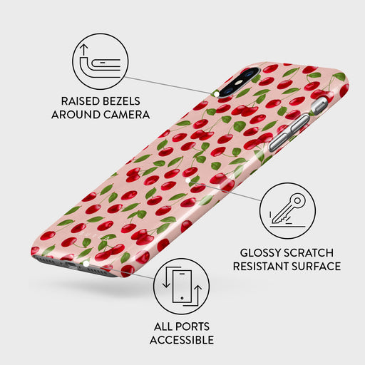 Afternoon Treat - Cherry iPhone XS Max Case 3