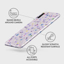 Wildflower - Samsung Galaxy A70 Case 3