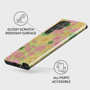 Amalfi Coast - Colorful Floral Samsung Galaxy S23 Ultra Case 7