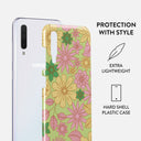 Amalfi Coast - Colorful Floral Samsung Galaxy A70 Case 2