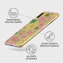 Amalfi Coast - Colorful Floral Samsung Galaxy A70 Case 3