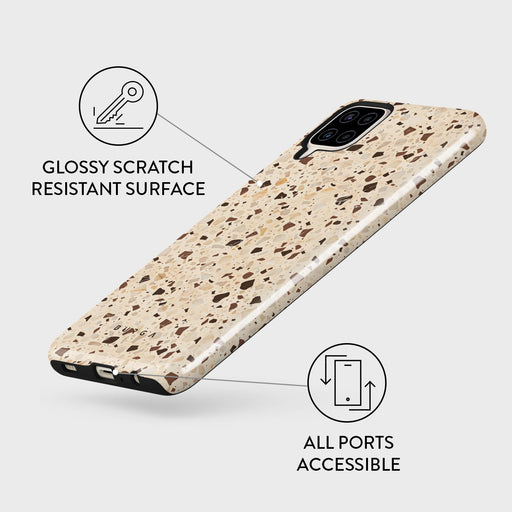 Distant Noise - Terazzo Samsung Galaxy A12 4G Case 7