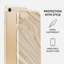 Full Glam - Beige iPhone 7 / iPhone 8 Case 2