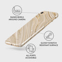 Full Glam - Beige iPhone 7 / iPhone 8 Case 3