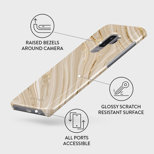 Full Glam - Beige Samsung Galaxy S9 Plus Case 3