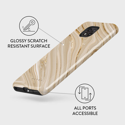 Full Glam - Beige Motorola Moto G Power 2021 Case 3