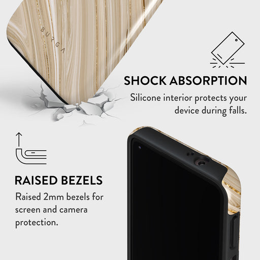 Full Glam - Beige Motorola Moto G Power 2021 Case 4