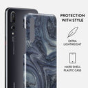 Navy Trench - Blue Huawei P20 Case 2
