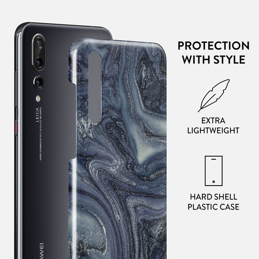 Navy Trench - Blue Huawei P20 Case 2