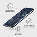 Navy Trench - Blue Huawei P20 Case 3