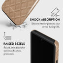 Simply Cream - Quilted Google Pixel 7 Case 4