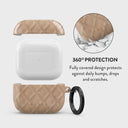 Simply Cream - Quilted AirPods 3 Case 2