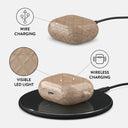 Simply Cream - Quilted AirPods 3 Case 3