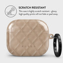 Simply Cream - Quilted AirPods 3 Case 4