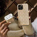 Simply Cream - Quilted Google Pixel 7 Case 7