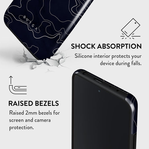 Drifting Shores - Line Art Xiaomi Redmi Note 10 Pro Case 4