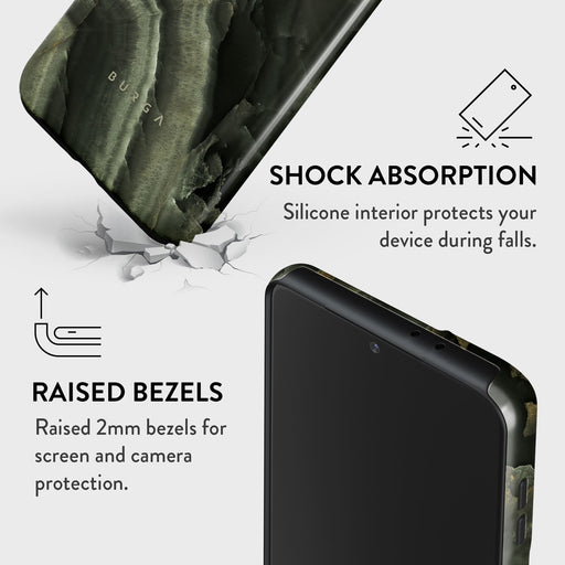 Misty Forest - Green Marble Samsung Galaxy S21 Case 8