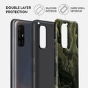 Misty Forest - Green Marble Samsung Galaxy A71 4G Case 6