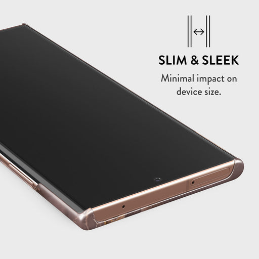 Fire Wood - Brown Marble Samsung Galaxy Note 20 Ultra 4G / 5G Case 4