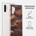 Fire Wood - Brown Marble Samsung Galaxy Note 10 Plus Case 2