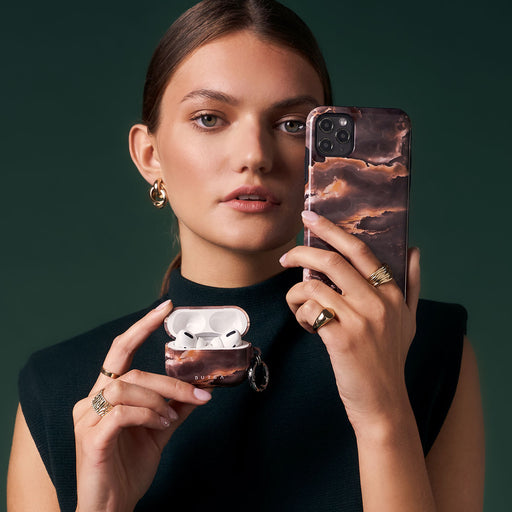 Fire Wood - Brown Marble OnePlus 10 Pro 5G Case 7
