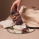 Fire Wood - Brown Marble OnePlus 10 Pro 5G Case 8