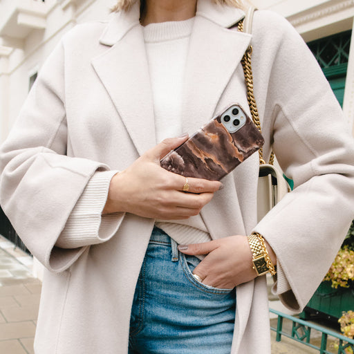 Fire Wood - Brown Marble OnePlus 10 Pro 5G Case 10