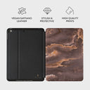 Fire Wood - Brown Marble iPad Mini 7.9 (5th Gen) Case 3